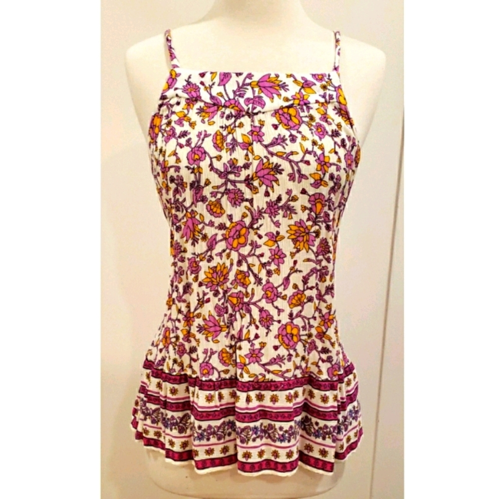 Old Navy Women's Floral Racer Back Summer Tank